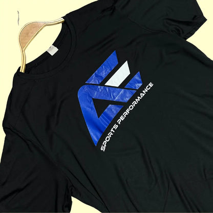 Sport-Tek performance T-shirt in black, size XL.