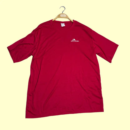 Bright red McLane short-sleeve T-shirt