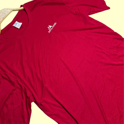 Bright red McLane short-sleeve T-shirt
