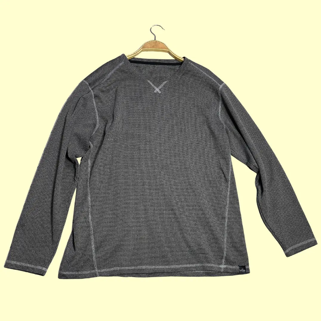 Spalding Long Sleeve Performance Top – Grey
