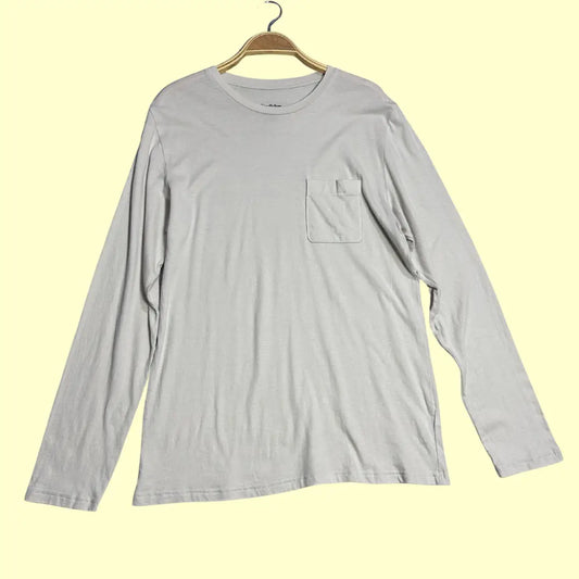🌫️ Goodfellow & Co Long Sleeve T-Shirt – Light Grey
