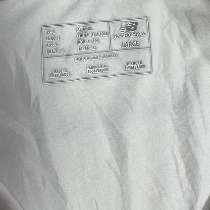 ⚡ New Balance Quarter-Zip Pullover – White (Boston Bolts Logo)