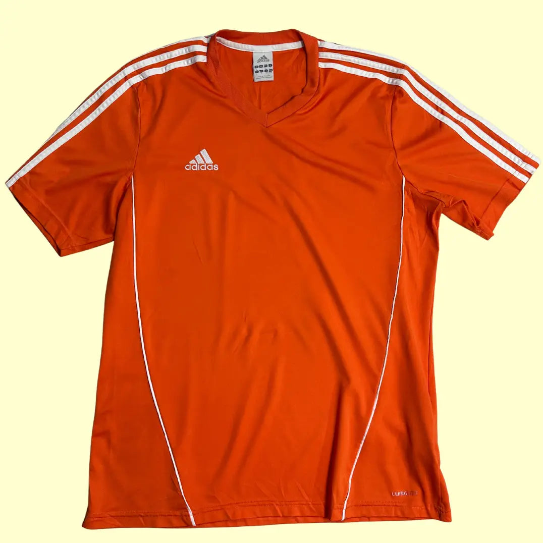 Adidas Orange ClimaLite Sports T-Shirt