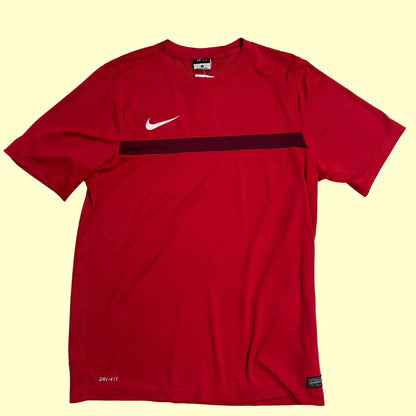 Nike Dri-FIT red training t-shirt