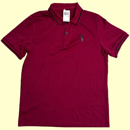 SHEIN Maroon Polo Shirt