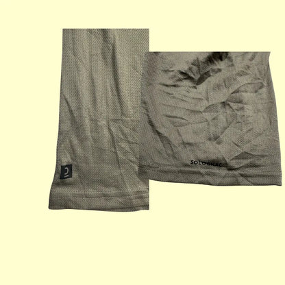 Solognac lightweight outdoor t-shirt in earthy olive green