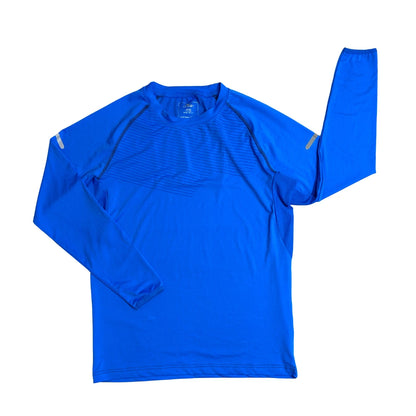 Crane® Electric Blue Performance Compression Shirt ⚡(M)