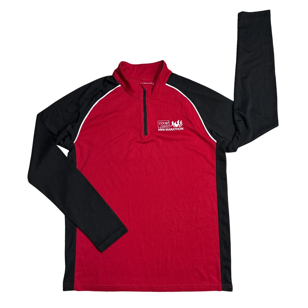 Titan Sports® Cook Medical Mini Marathon Quarter Zip Pullover 🏃(L)