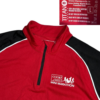 Titan Sports® Cook Medical Mini Marathon Quarter Zip Pullover 🏃(L)