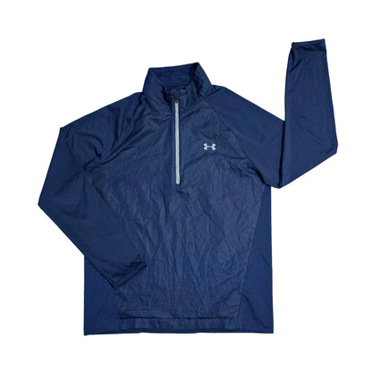 Under Armour® Navy Lightweight Quarter Zip Pullover (M)