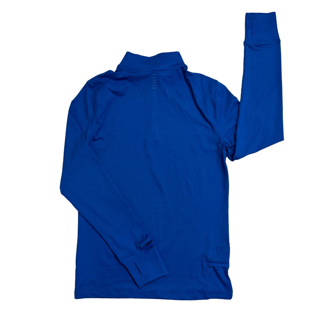 Under Armour® Royal Blue Fitted Quarter Zip Training Top ⚡(S)