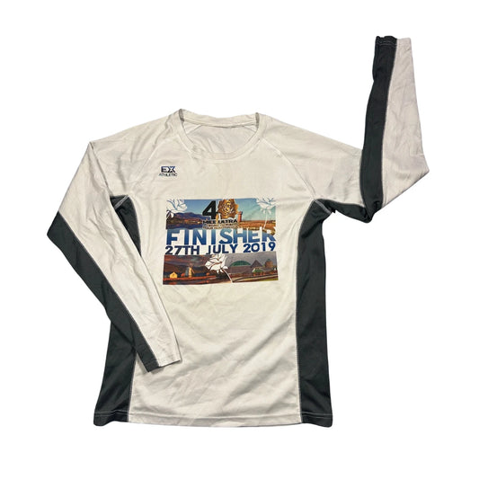 FX Athletic® White Performance Long Sleeve Sports T-Shirt (S)