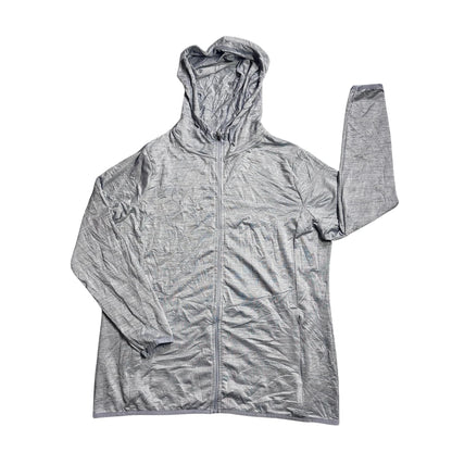 Dunnes Stores® Grey Performance Hooded Jacket (L)