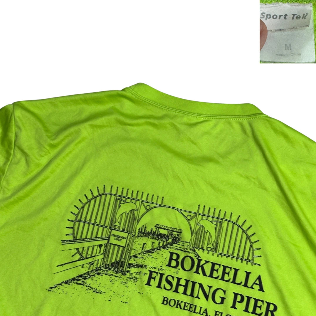 Sport-Tek® Bokeelia Fishing Pier Long Sleeve Performance Tee(M)