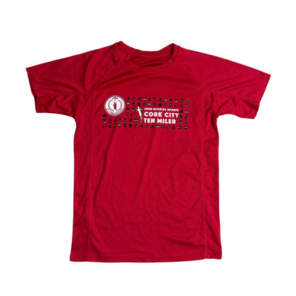 Cork City Ten Miler Event Performance Sports Tee 🔴(S)