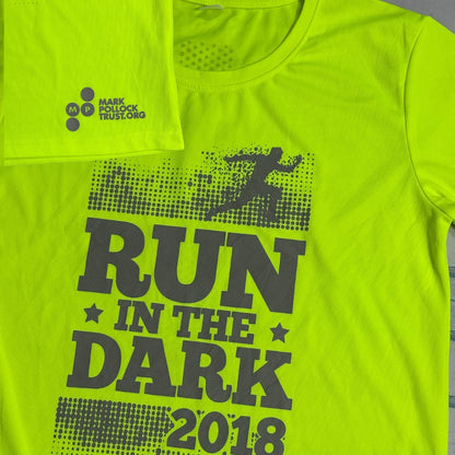 Run In The Dark Reflective Performance Long Sleeve Tee 💚(L)