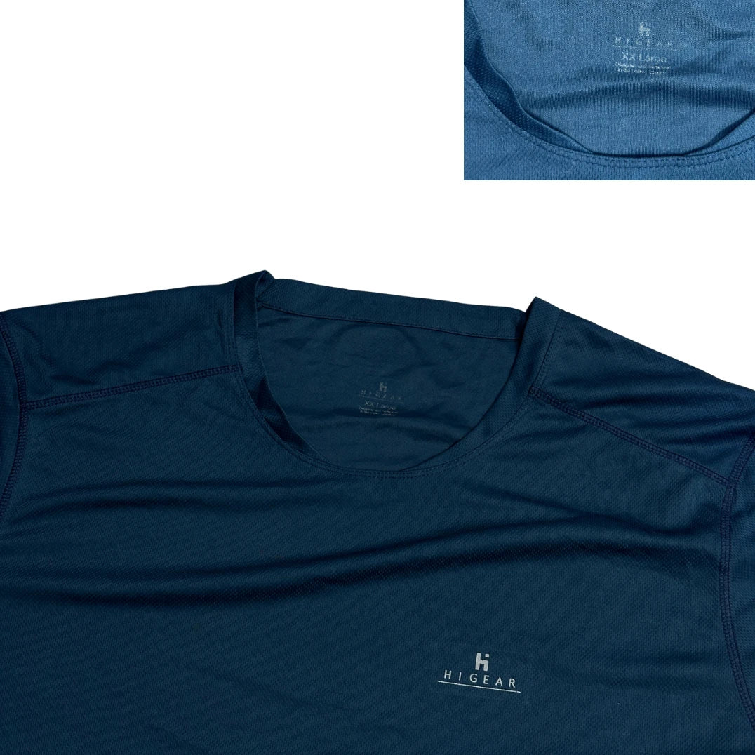 Higear® Navy Performance Long Sleeve T-Shirt 🏃(2XL)