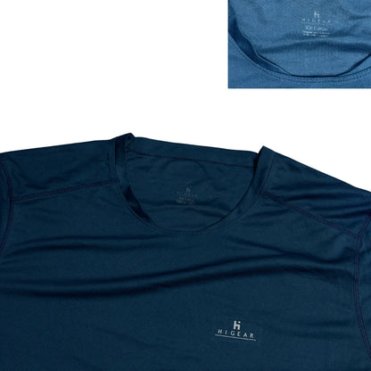 Higear® Navy Performance Long Sleeve T-Shirt 🏃(2XL)