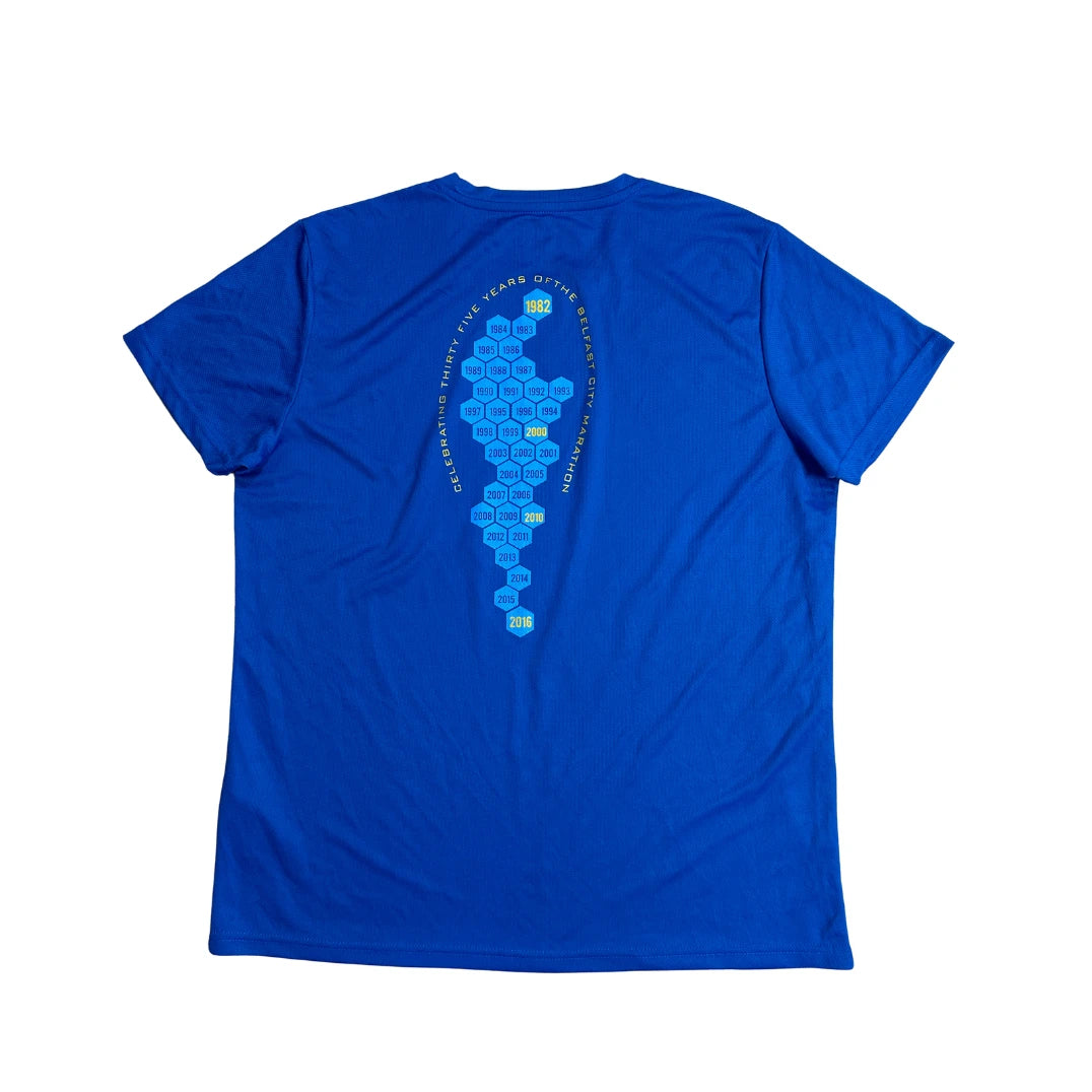 Asics® Blue Marathon Performance T-Shirt 🏅(XL)