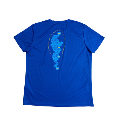 Asics® Blue Marathon Performance T-Shirt 🏅(XL)