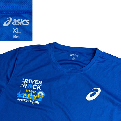 Asics® Blue Marathon Performance T-Shirt 🏅(XL)