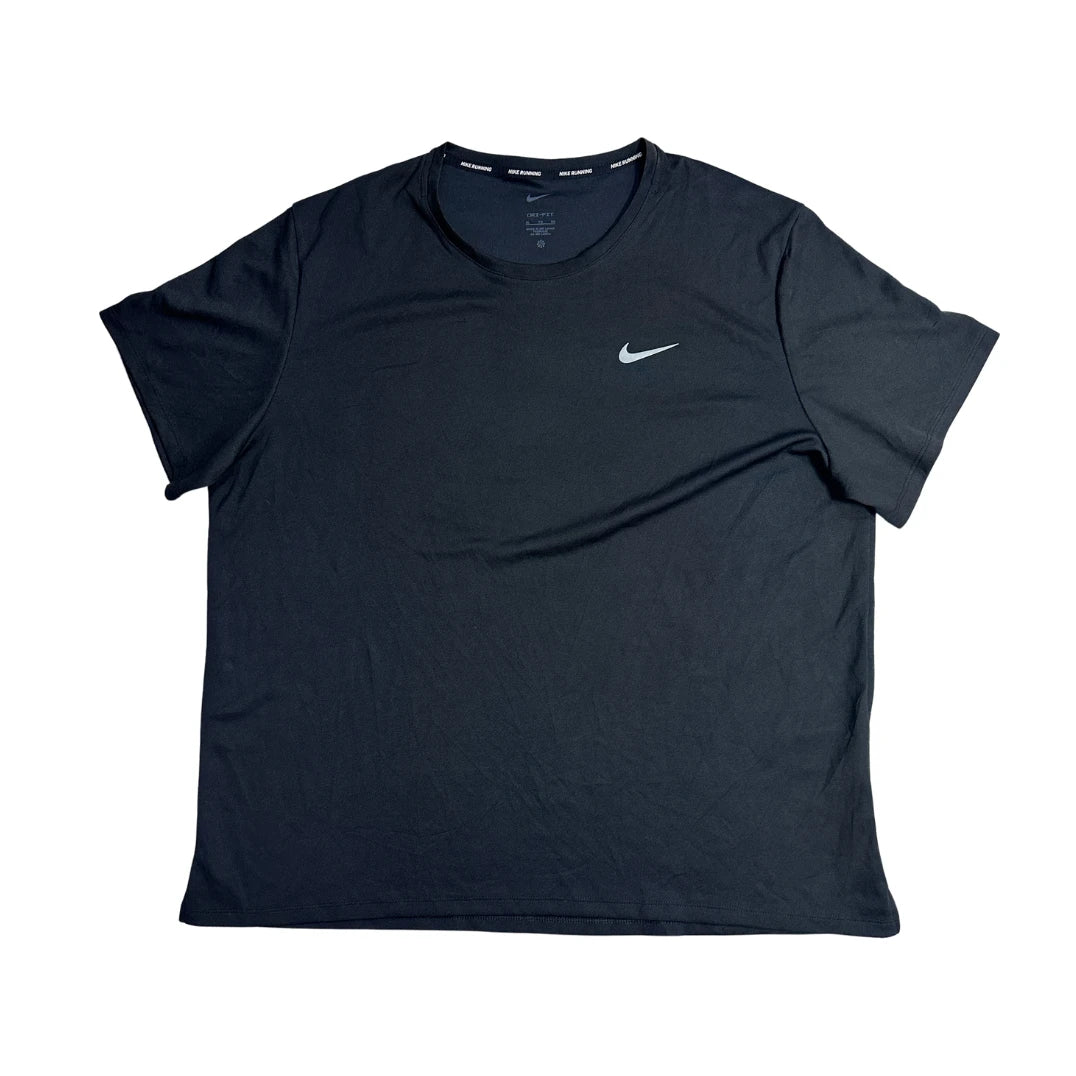 Nike® Black Dri-FIT Running T-Shirt 🏃(XL)