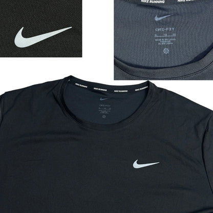 Nike® Black Dri-FIT Running T-Shirt 🏃(XL)