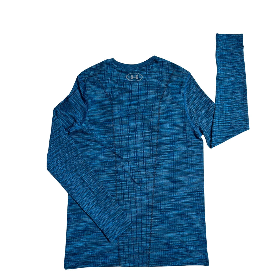 Under Armour® Blue Threadborne Performance Long Sleeve T-Shirt 💙(S)