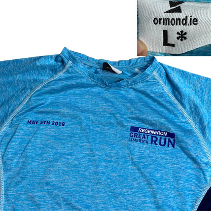Ormond® Blue Running Performance T-Shirt 🏃(L)