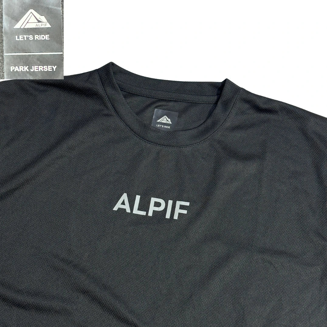🔥 ALPIF® Black Performance Park Jersey(S)
