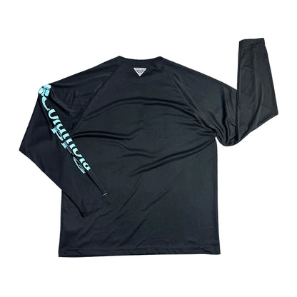 🔥 Columbia® Black Performance Long Sleeve Sports T-Shirt(L)