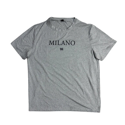 👕 Grey Graphic Casual T-Shirt(XL)