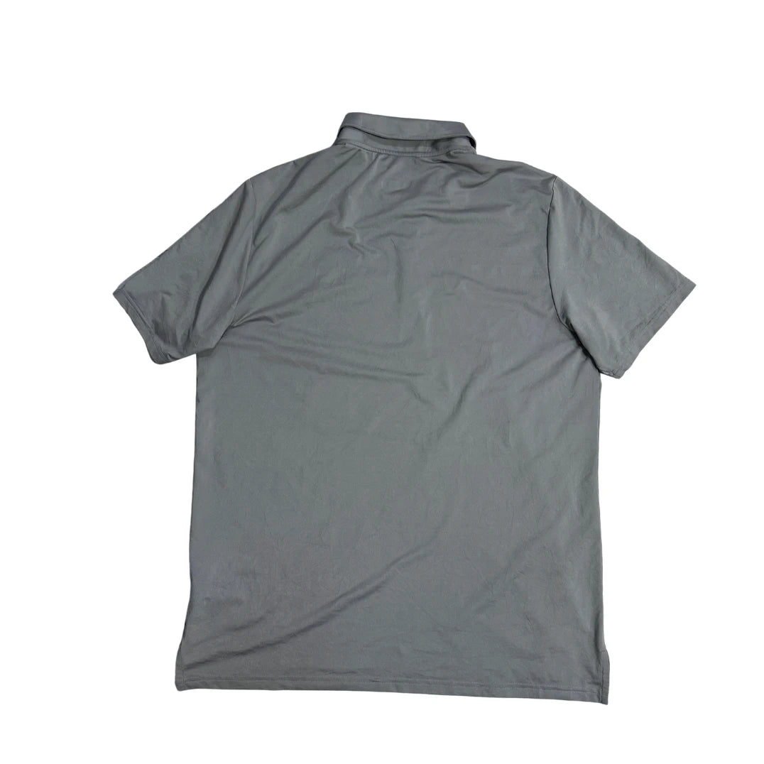 Adidas® Grey Golf Performance Polo Shirt(L)