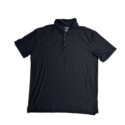 True Classic® Black Performance Polo Shirt(XL)