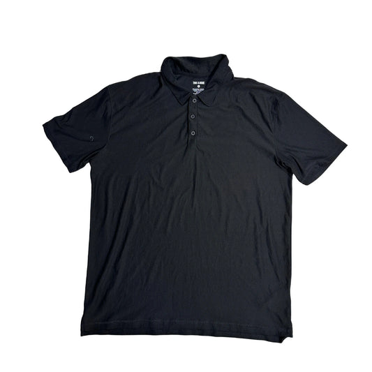 True Classic® Black Performance Polo Shirt(XL)