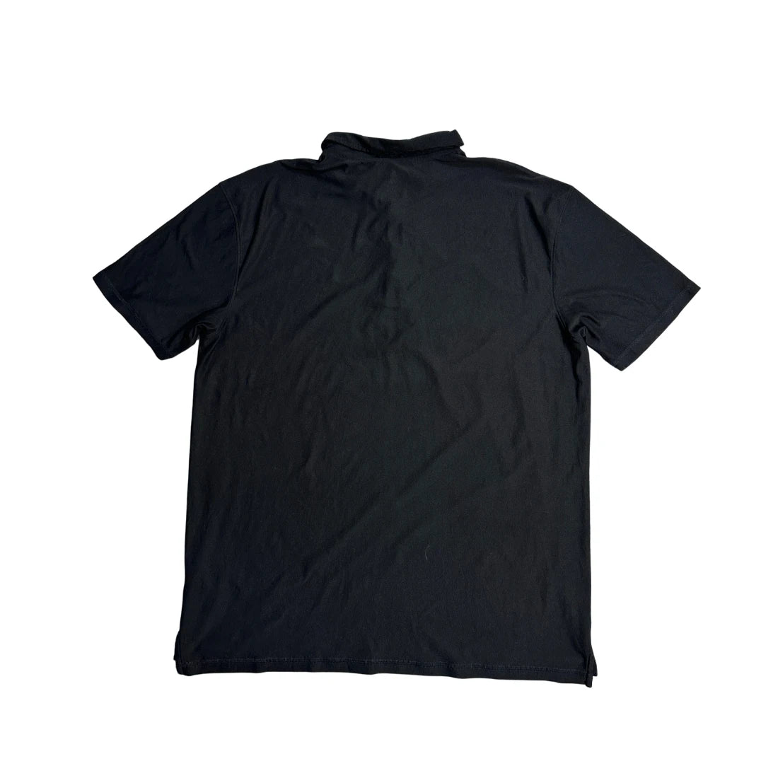 True Classic® Black Performance Polo Shirt(XL)