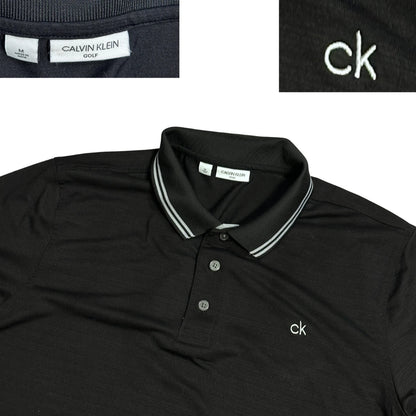 Calvin Klein® Black Golf Polo Shirt(M)