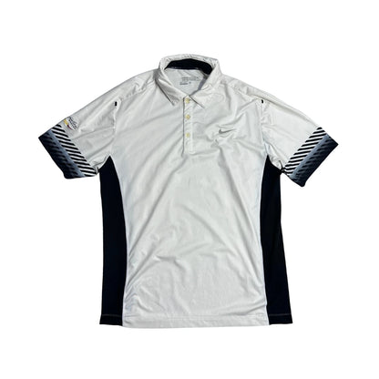 Nike® White Golf Performance Polo Shirt(M)