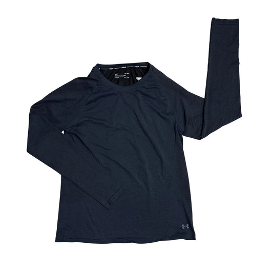 Under Armour® Black HeatGear Performance Long Sleeve Tee(L)
