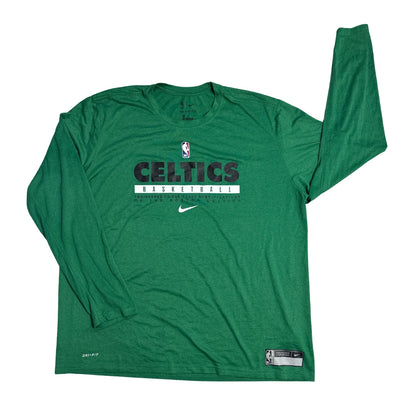 Nike® Green Celtics Dri-FIT Long Sleeve Tee 💚(2XL)