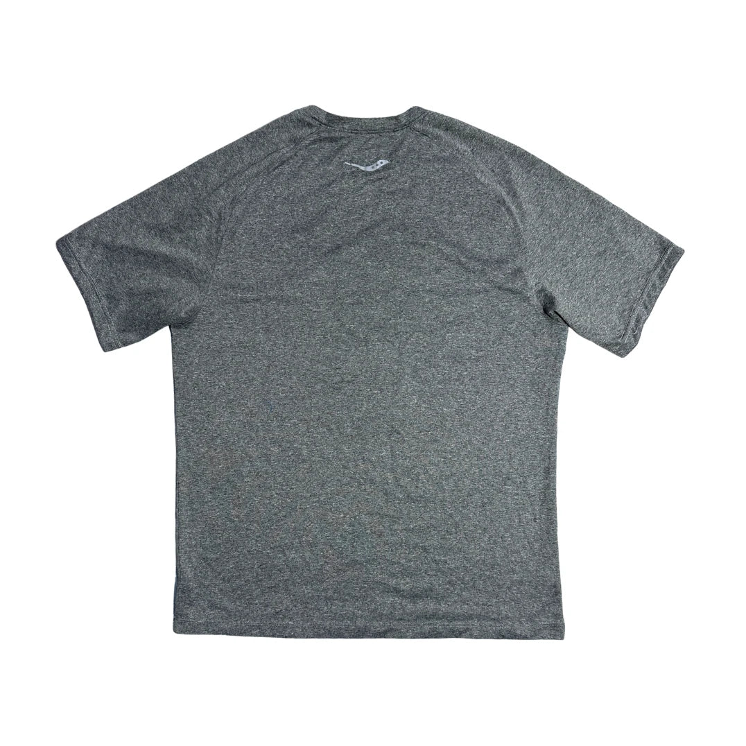 Saucony® Grey Graphic Performance T-Shirt (M)