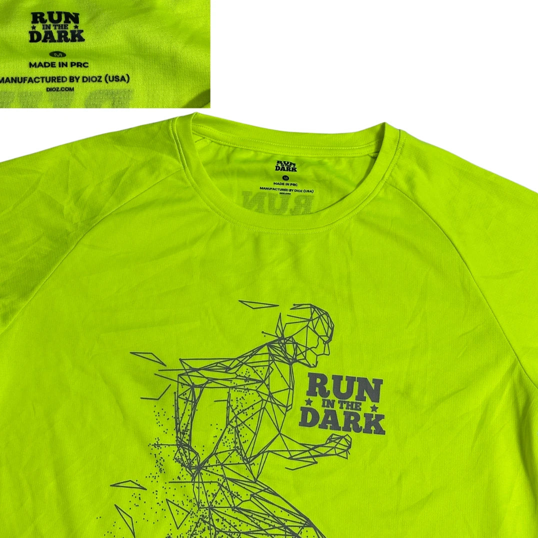 Run In The Dark® Neon Graphic Running T-Shirt(M)