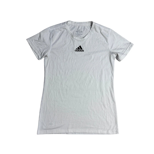 Adidas® White Creator Athletic Training T-Shirt(XS)