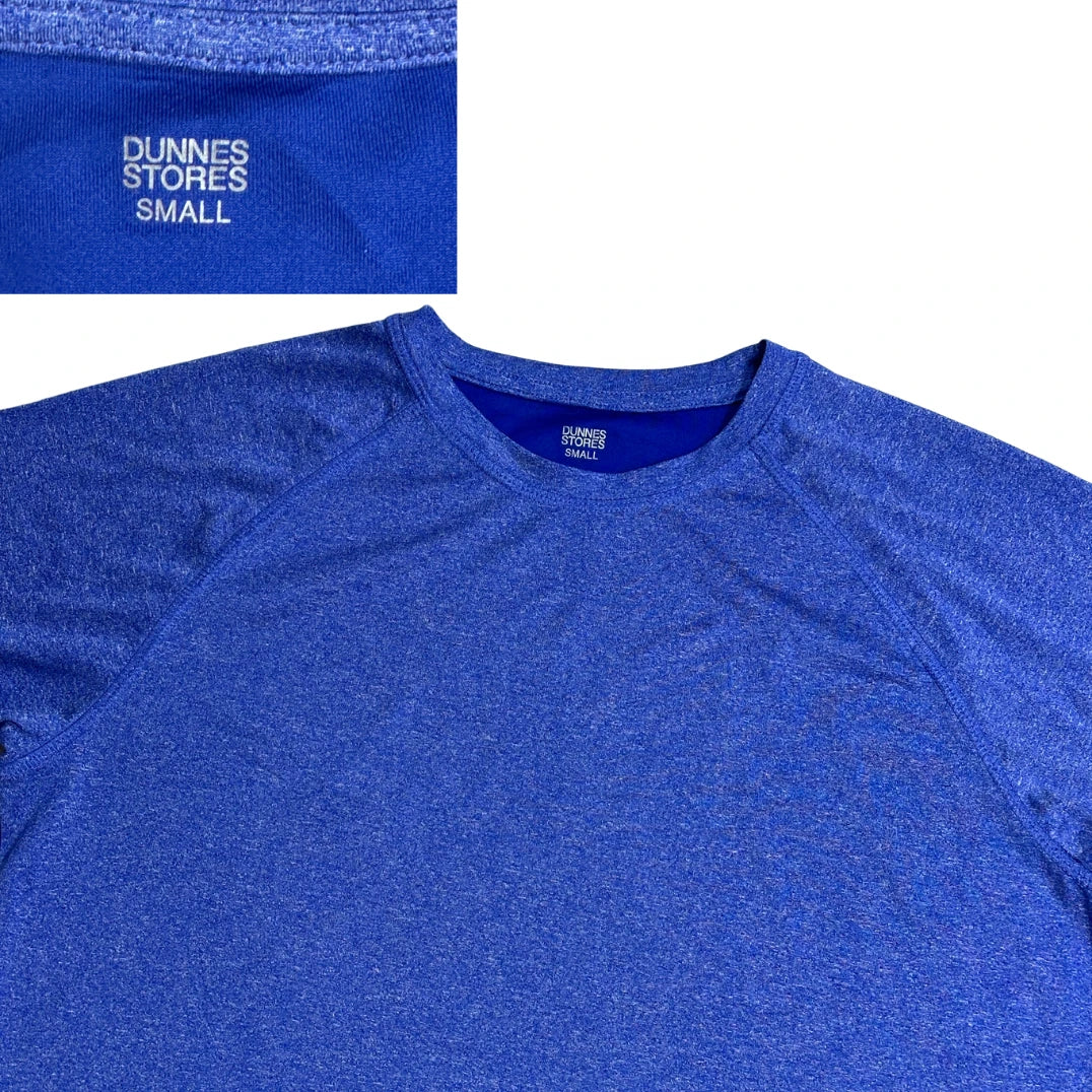 Dunnes Stores® Blue Athletic Performance T-Shirt(S)