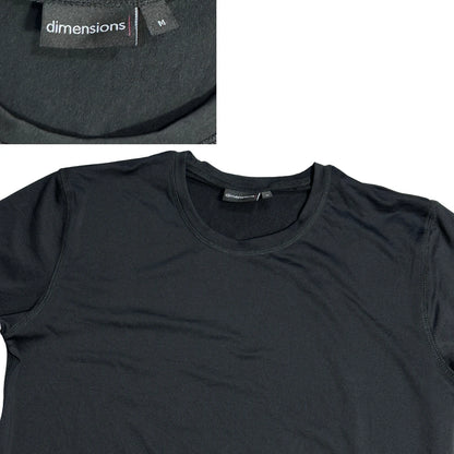 Dimensions® Black Athletic Performance T-Shirt