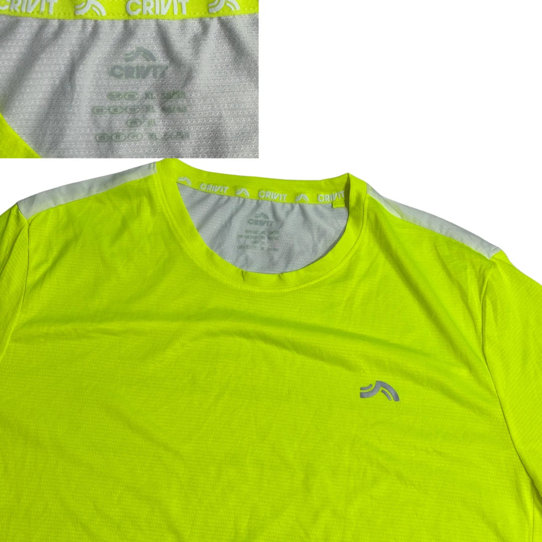 Crivit® Neon Green Running Performance T Shirt(XL)