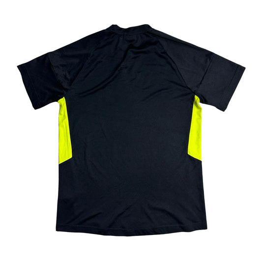 Adidas® Black Neon Performance Training T Shirt(M)