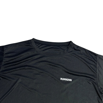 Black Running Performance T Shirt(XL)