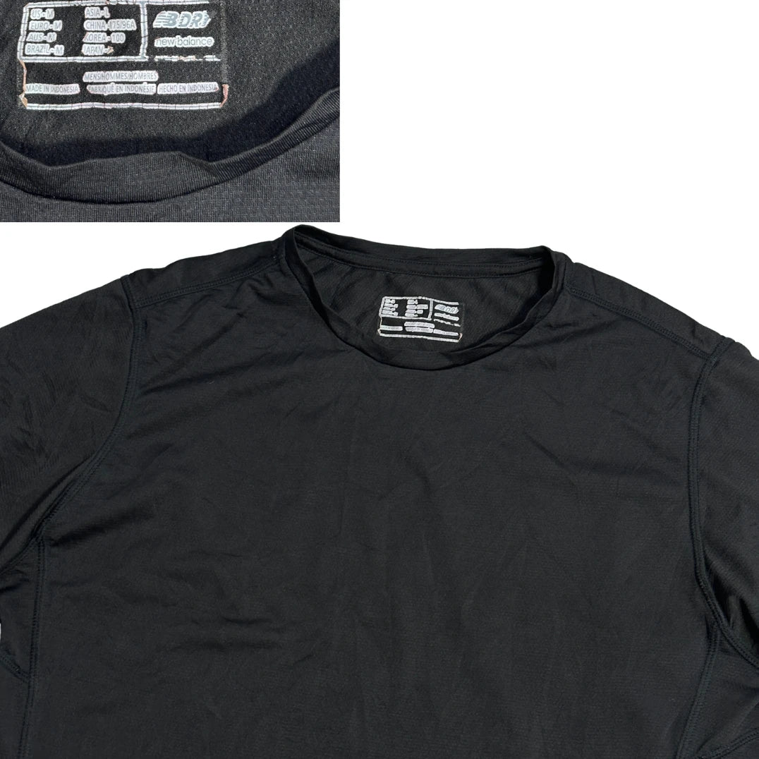 New Balance® Black Athletic Performance T Shirt