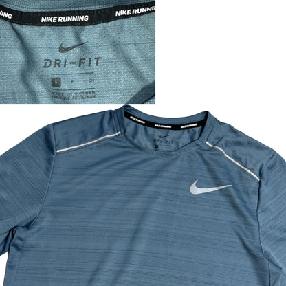 Nike® Blue Running Performance T Shirt(S)